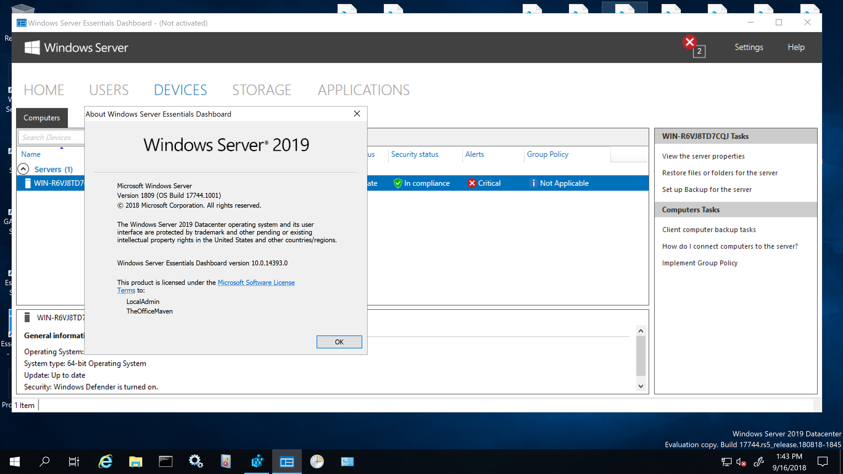 windows server 2019 essential download